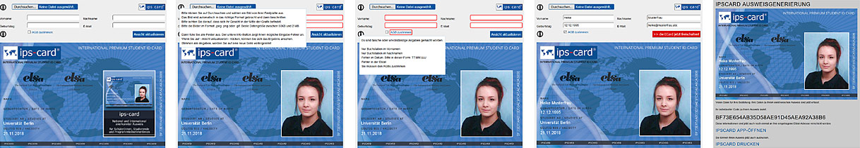 The ID-Card generation step by step
